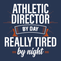 Really Tired Athletic Director Ad Administrator Apparel T Shirt Men Denim Jacket | Artistshot