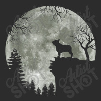 French Bulldog Silhouette In Front Of Moon Halloween Costume Exclusive T-shirt | Artistshot