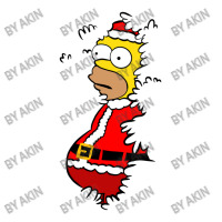 Homer Claus Christmas Zipper Hoodie | Artistshot