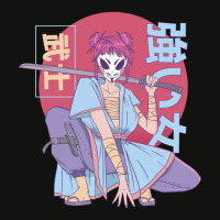 Anime Samurai Warrior Scorecard Crop Tee | Artistshot