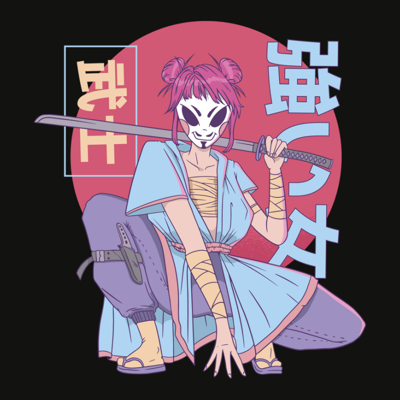 Anime Samurai Warrior Scorecard Crop Tee by SamKal | Artistshot