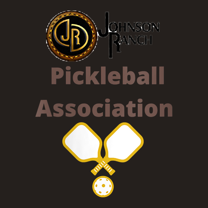 Womens Johnson Ranch Pickleball Association V Neck T Shirt Tank Top by rostinoko | Artistshot