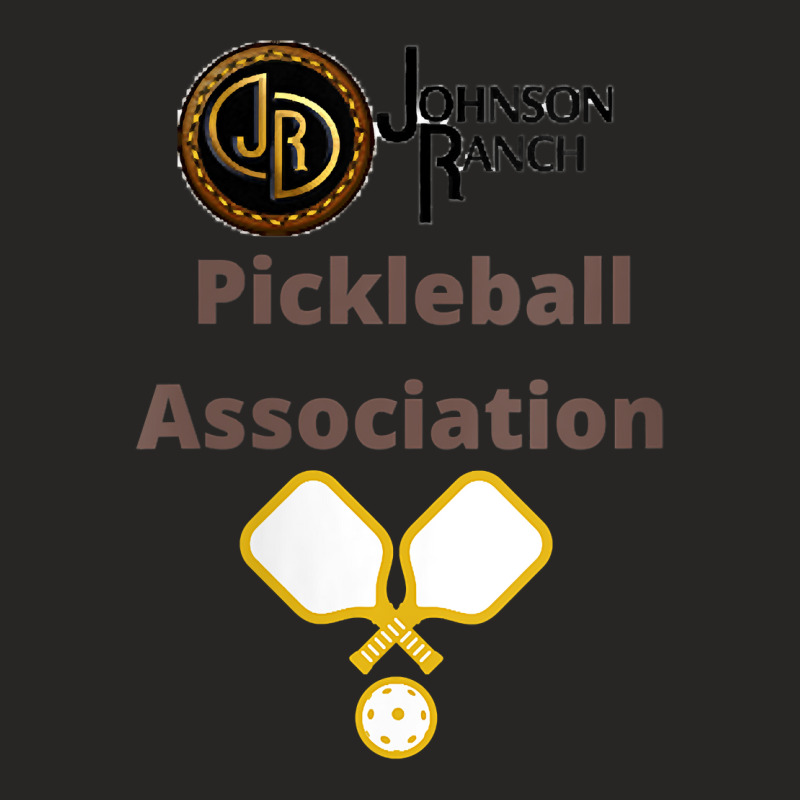 Womens Johnson Ranch Pickleball Association V Neck T Shirt Ladies Fitted T-Shirt by rostinoko | Artistshot