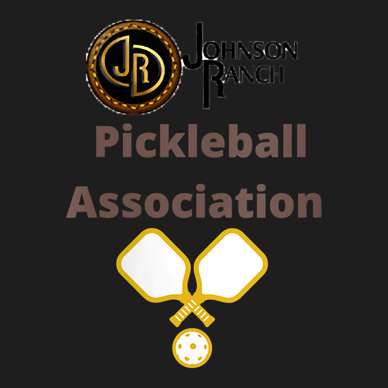 Womens Johnson Ranch Pickleball Association V Neck T Shirt Classic T-shirt by rostinoko | Artistshot