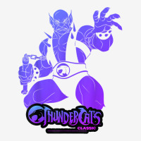 Thundercats Panthro Gradient Portrait T Shirt Ladies Polo Shirt | Artistshot