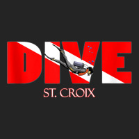 Dive St. Croix Scuba Diving Snorkeling Tank Top 3/4 Sleeve Shirt | Artistshot