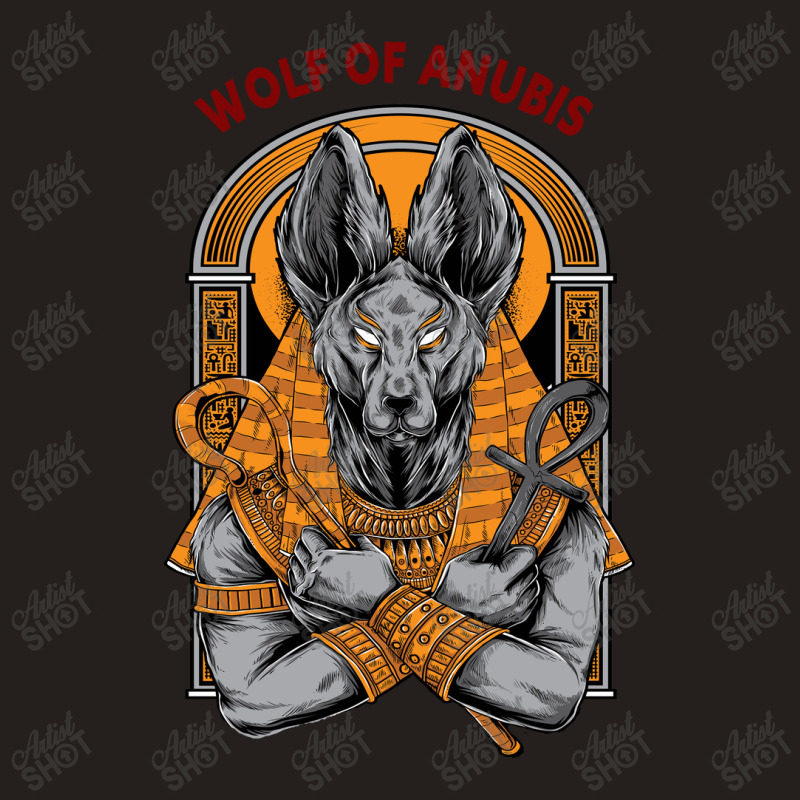 Wolf Of Anubis Tank Top by thebrandal | Artistshot