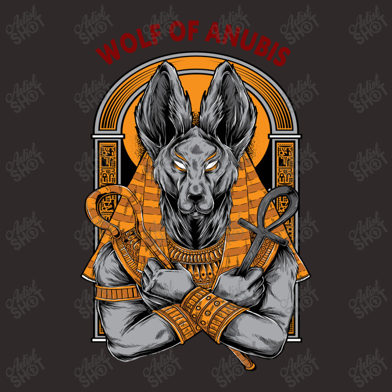 Wolf Of Anubis Racerback Tank by thebrandal | Artistshot