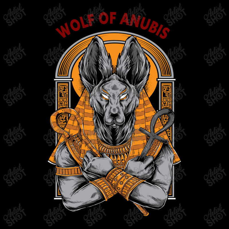 Wolf Of Anubis Youth Hoodie by thebrandal | Artistshot