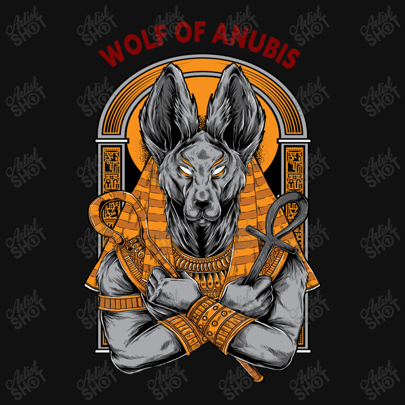 Wolf Of Anubis Baby Bibs by thebrandal | Artistshot