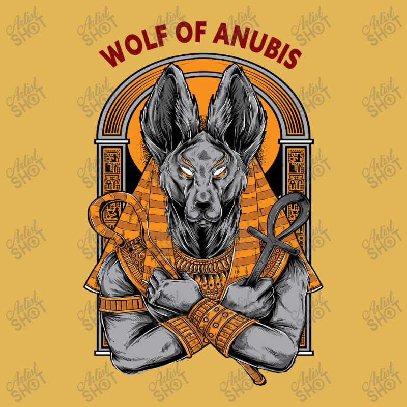 Wolf Of Anubis Vintage Hoodie And Short Set by thebrandal | Artistshot