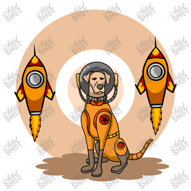 Cool Dog And Rockets Sticker | Artistshot