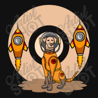 Cool Dog And Rockets Mousepad | Artistshot