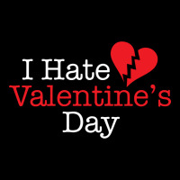 Hate Valentines Zipper Hoodie | Artistshot
