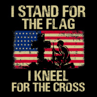 I Stand For The Flag I Kneel For The Cross Veteran Day Gift 19 Legging | Artistshot