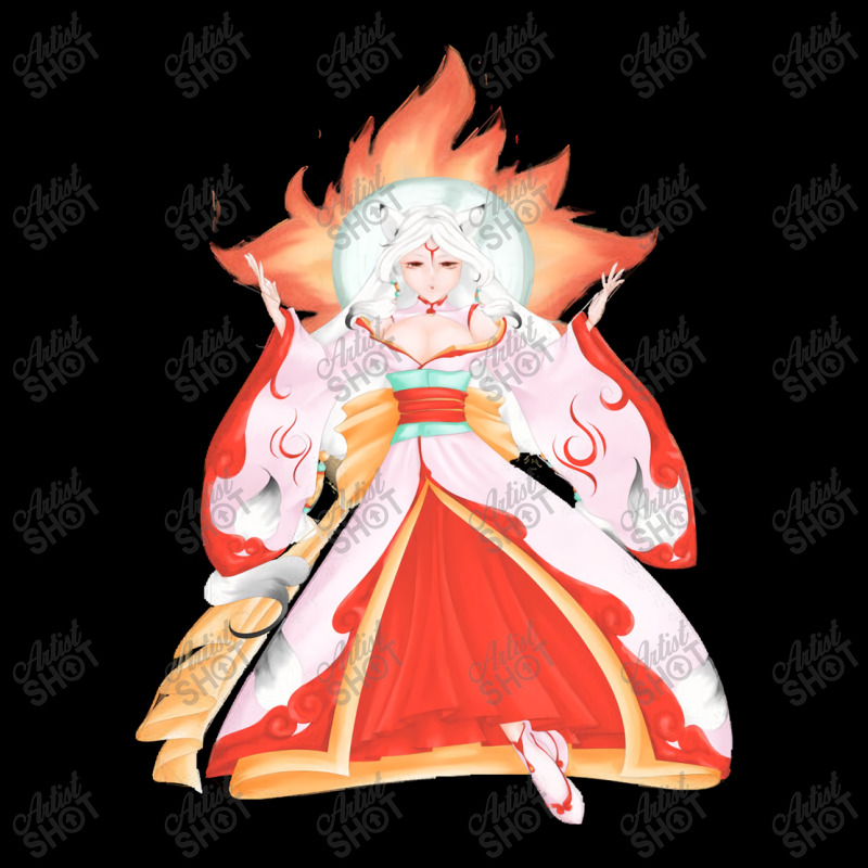 Character Animated Amaterasu Funny Gifts Boys Girls Fleece Short | Artistshot