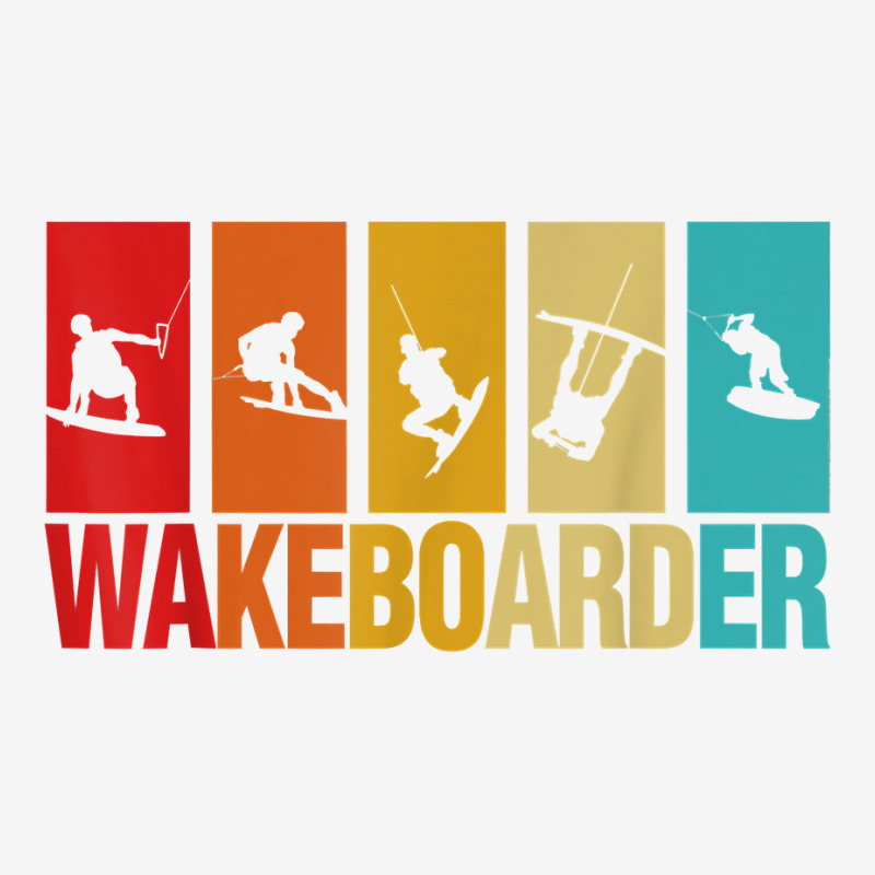 Water Sport Wake Board Wakeboarding Lover Wakeboarder T Shirt Rear Car Mat | Artistshot