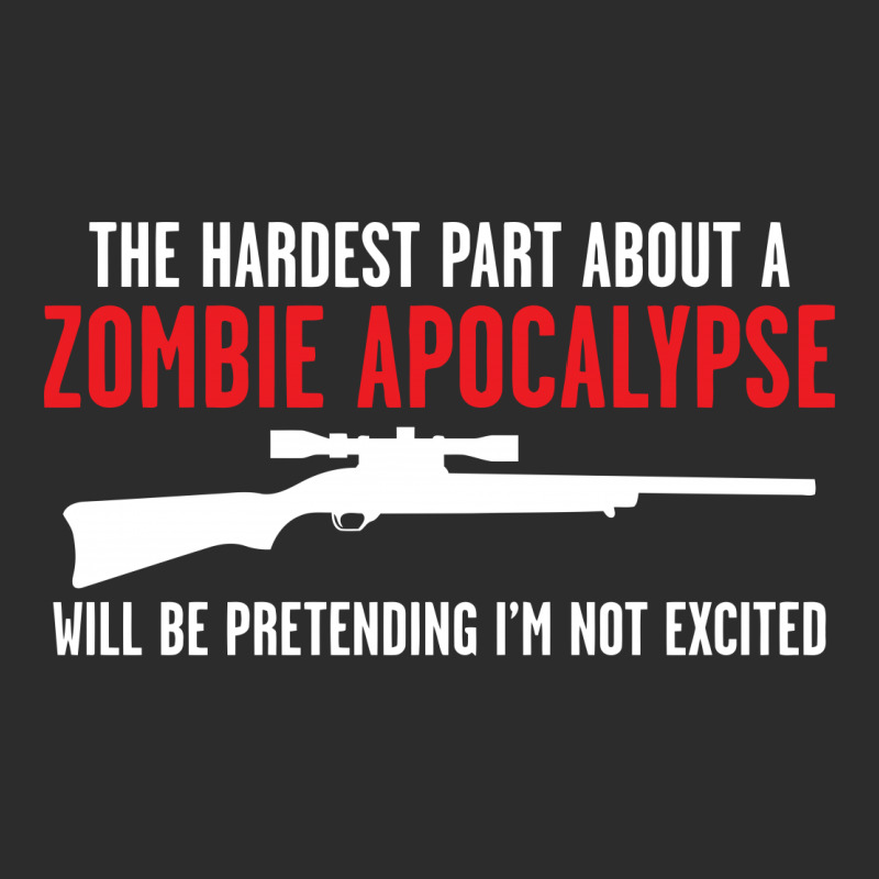 The Hardest Part About A Zombie Exclusive T-shirt | Artistshot