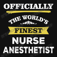 The World's Finest Nurse Anesthetist Baby Beanies | Artistshot