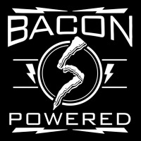Bacon Powered Long Sleeve Shirts | Artistshot