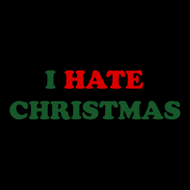 Hate Christmas Zipper Hoodie | Artistshot