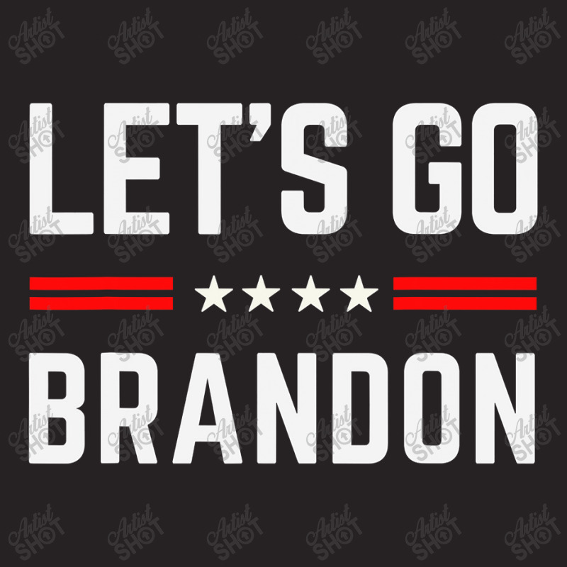 Let’s Go Brandon Conservative Us Flag America Gift Vintage Cap | Artistshot