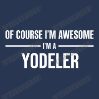 I'm Awesome I'm A Yodeler Men Denim Jacket | Artistshot