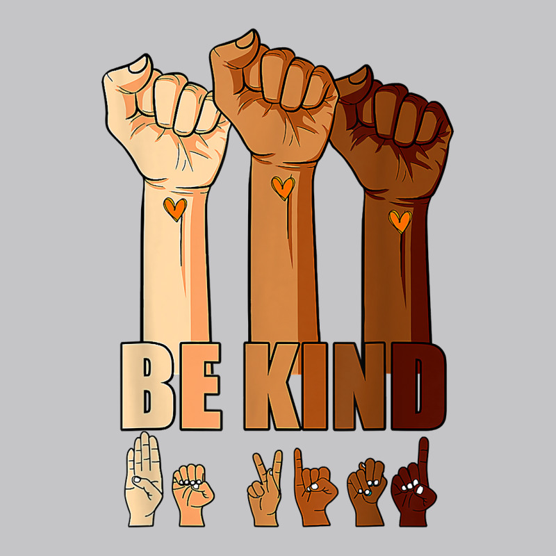 Hand Be Kind Sign Language We Wear Orange For Unity Day T Shirt Baby Bodysuit by graftmshindeatw | Artistshot