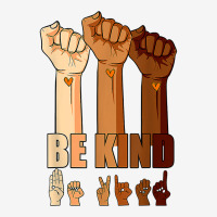 Hand Be Kind Sign Language We Wear Orange For Unity Day T Shirt Baby Bibs | Artistshot