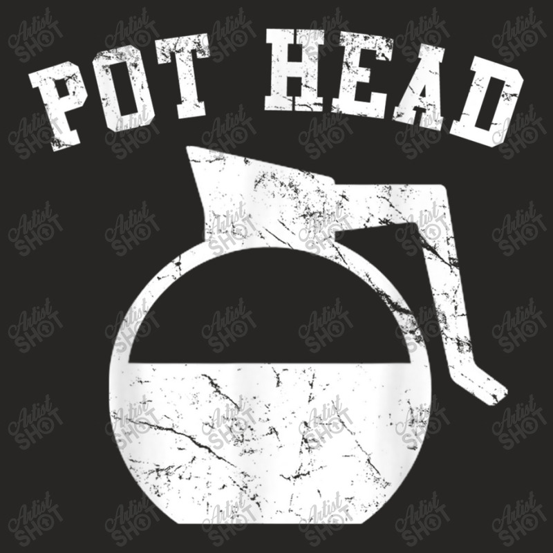 Coffee Pot Head T Shirt Ladies Fitted T-Shirt by Great Tshirt | Artistshot