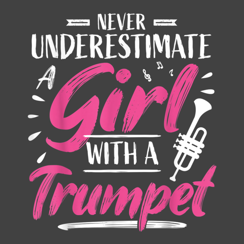 Girl Trumpet Player Saying Woman Trumpeter Vintage T-shirt | Artistshot