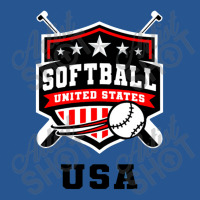 Softball Unitaed States Ladies Fitted T-shirt | Artistshot