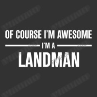 I'm Awesome I'm A Landman Baby Bodysuit | Artistshot