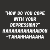 How Do You Cope With Your Depression Champion Hoodie | Artistshot