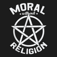 Moral Without Religion Atheist Blackcraft Agnostic T Shirt Hoodie & Jogger Set | Artistshot