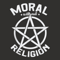 Moral Without Religion Atheist Blackcraft Agnostic T Shirt Champion Hoodie | Artistshot