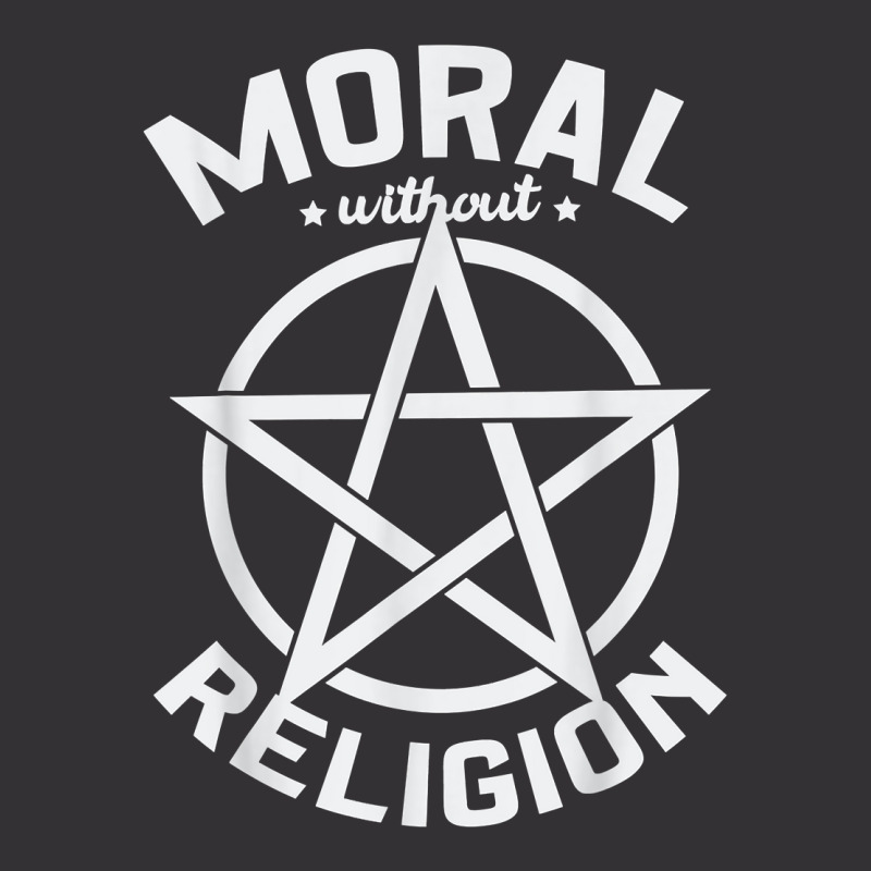 Moral Without Religion Atheist Blackcraft Agnostic T Shirt Vintage Hoodie And Short Set by RosalbaIncorvaia | Artistshot