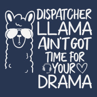 Dispatcher Llama Anit Got Time For Your Drama 911 315 Ladies Denim Jacket | Artistshot