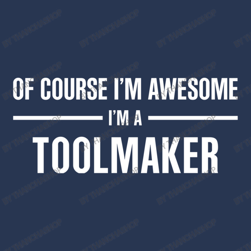 I'm Awesome I'm A Toolmaker Men Denim Jacket by thanchashop | Artistshot