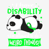 Disability Awareness T  Shirt I Have Disability I'm Allowed To Do Weir Youth 3/4 Sleeve | Artistshot