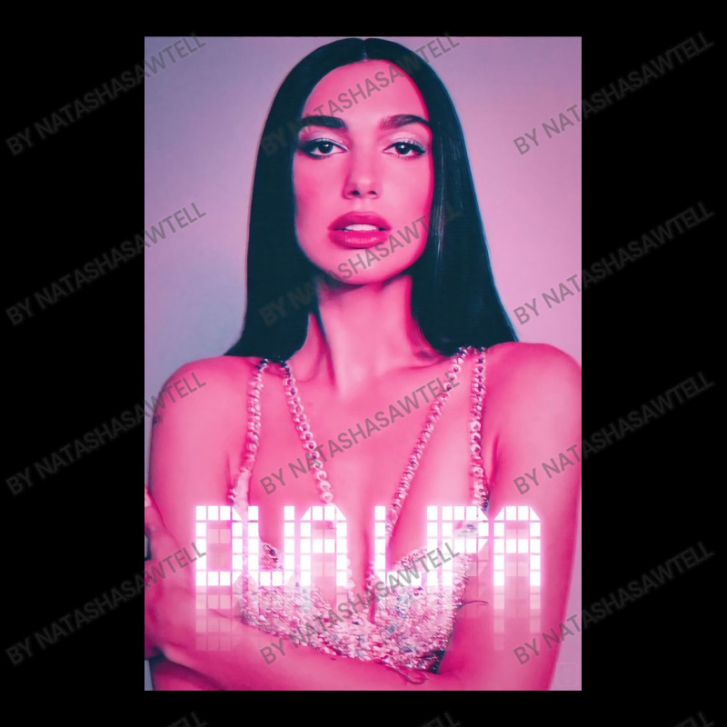 Dua  Future Nostalgic Pink Cropped Hoodie by natashasawtell | Artistshot