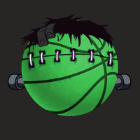 Basketball Halloween T  Shirt Basketball Frankenstein Basketball Lover Ladies Fitted T-shirt | Artistshot