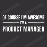 I'm Awesome I'm A Product Manager Vintage Hoodie And Short Set | Artistshot