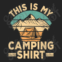 Funny Camp Camper Retro Camping Tent This Is My Camping T Shirt 3/4 Sleeve Shirt | Artistshot