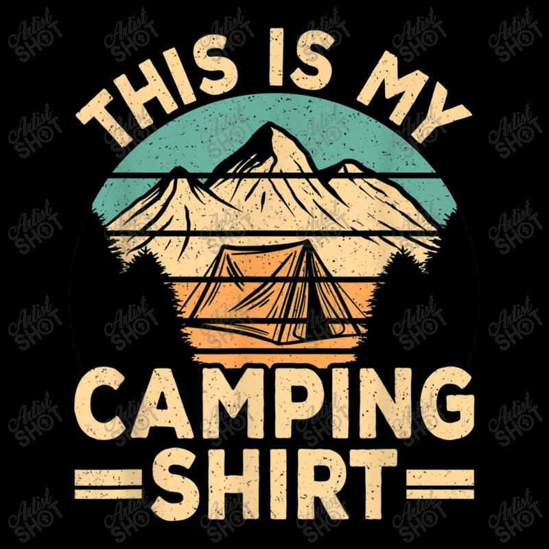 Funny Camp Camper Retro Camping Tent This Is My Camping T Shirt Zipper Hoodie | Artistshot