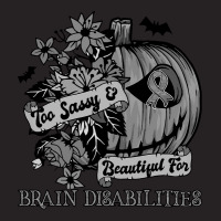 Brain Disabilities Survivor T  Shirt Brain Disabilities Awareness   Re Vintage Cap | Artistshot