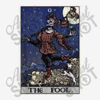 The Fool Tarot Card Halloween Jester Pagan Gothic Baby Bibs | Artistshot