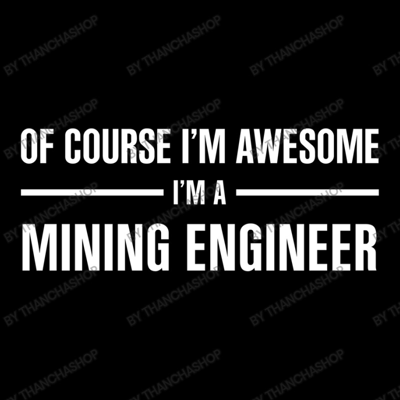 I'm Awesome I'm A Mining Engineer Women's V-Neck T-Shirt by thanchashop | Artistshot