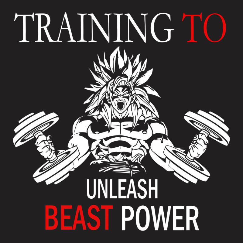 Train Hard  Unleash The Beast Power T-shirt | Artistshot