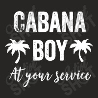 Cabana Boy At Your Service Ladies Fitted T-shirt | Artistshot